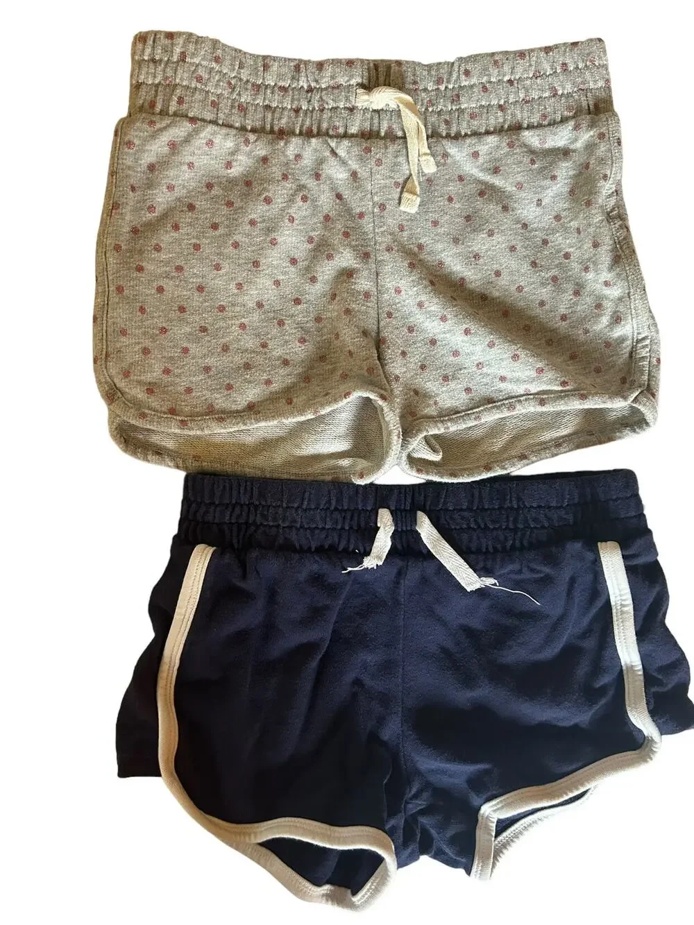 Gap Pink Grey Dot And Navy Shorts
